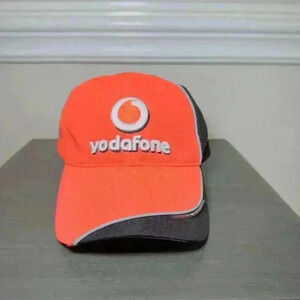 Vodafone Mercedes McLaren Racing Lewis Jensen‎ Cap, Orange & Black